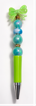 Mint Bow Glam Pen