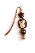 Wild Charm Luxe Bookmark – Hedgehog Edition