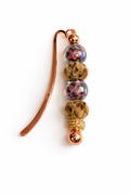 Velvet Wild Luxe Bookmark – Leopard Glow Edition