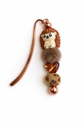 Woodland Luxe Bookmark – Cozy Hedgehog Edition,