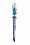 Pastel Blue Pom Pom Pen