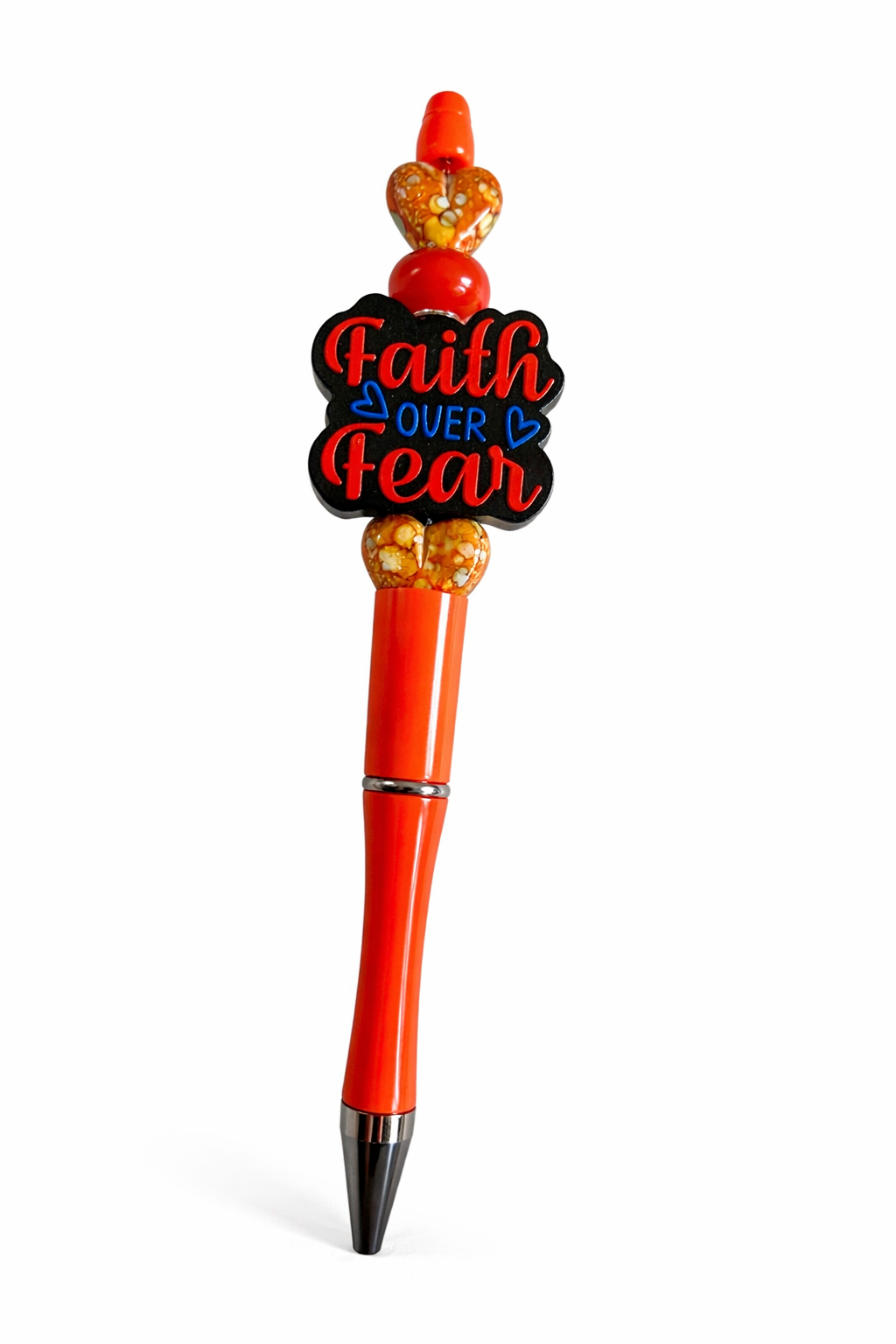 ❤️ Faith Over Fear Statement Pen