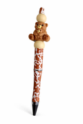 🧸 Cozy Cow Teddy Pen
