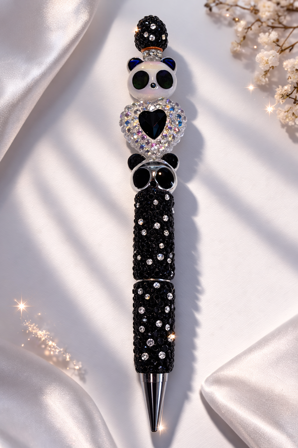 Midnight Sparkle Panda Pen