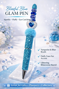 Blissful Blue Glam Pen